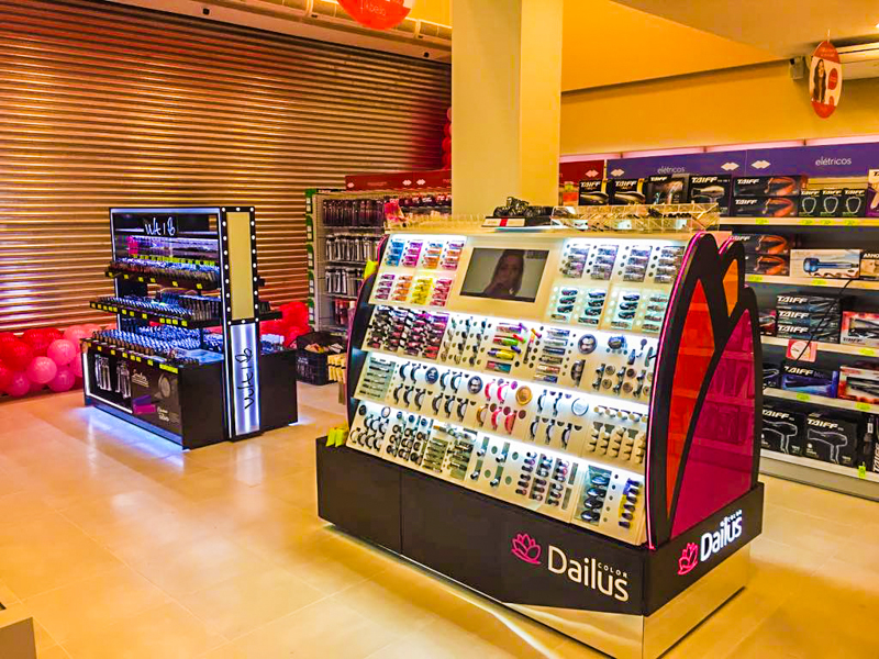 Gôndolas para Lojas